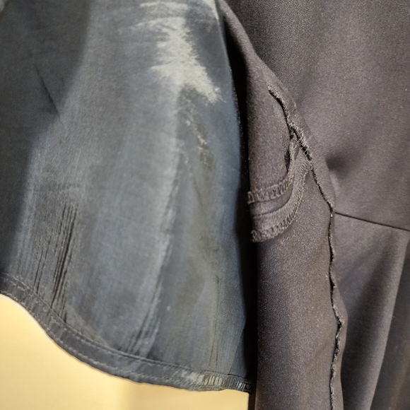 LAFAYETTE 148 Black Wool  Knee Length Skirt  size 10 - Picture 8 of 14